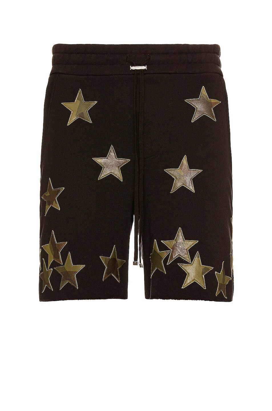 Image 1 of Amiri Chemist Star Sweat Shorts in Black