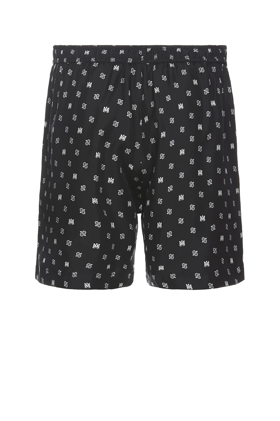 Shop Amiri Ma Paisley Short In Black