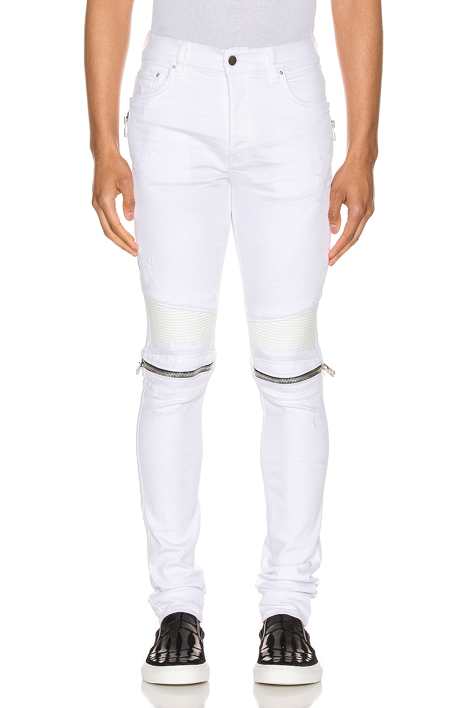 Image 1 of Amiri MX2 Jean in White
