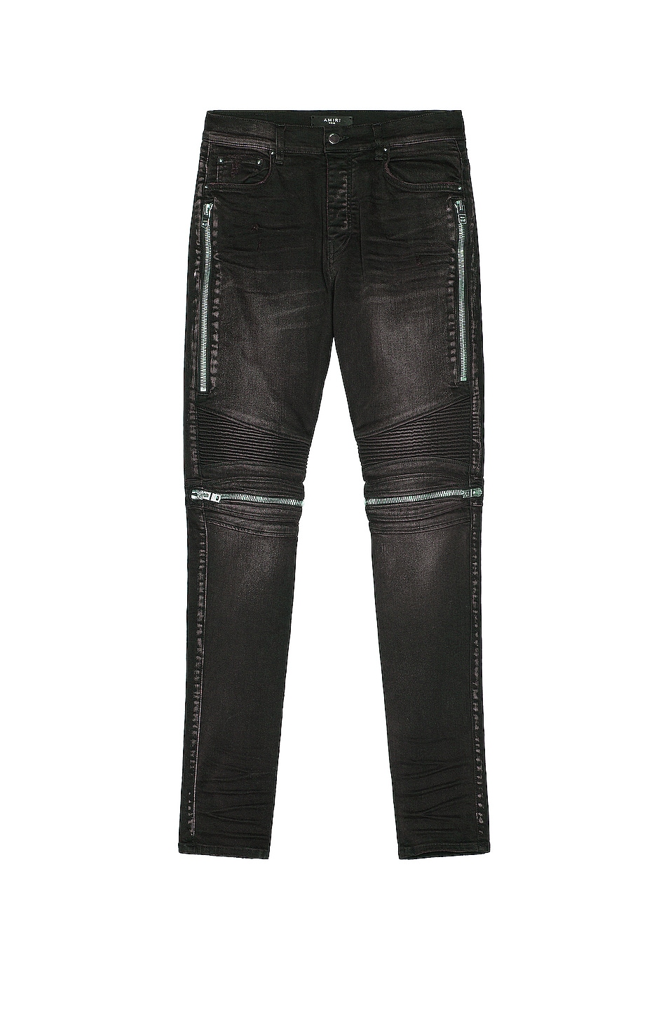 Image 1 of Amiri MX2 Denim Jean in Antique Black