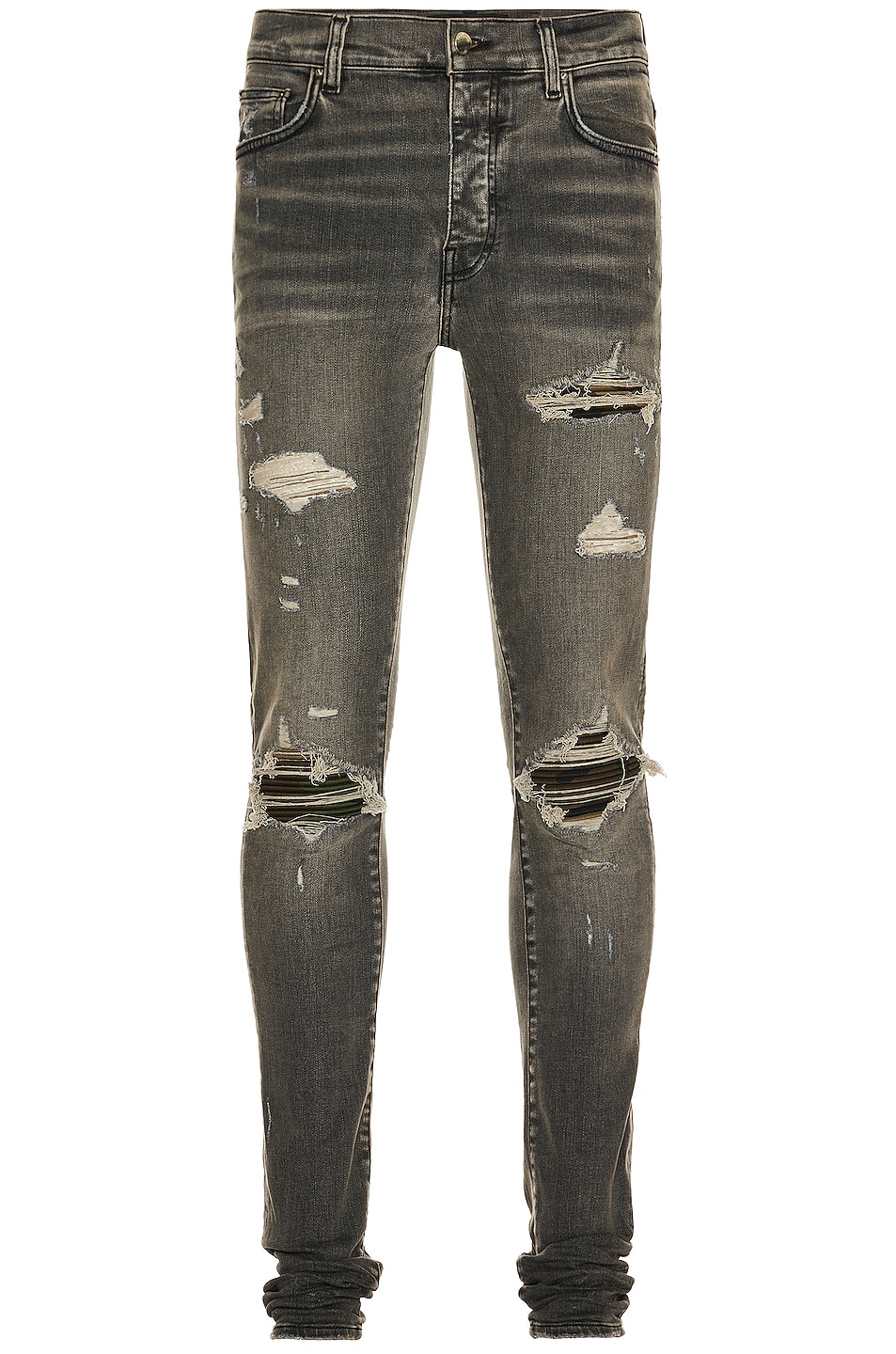 Image 1 of Amiri MX1 Camo Jean in Grey