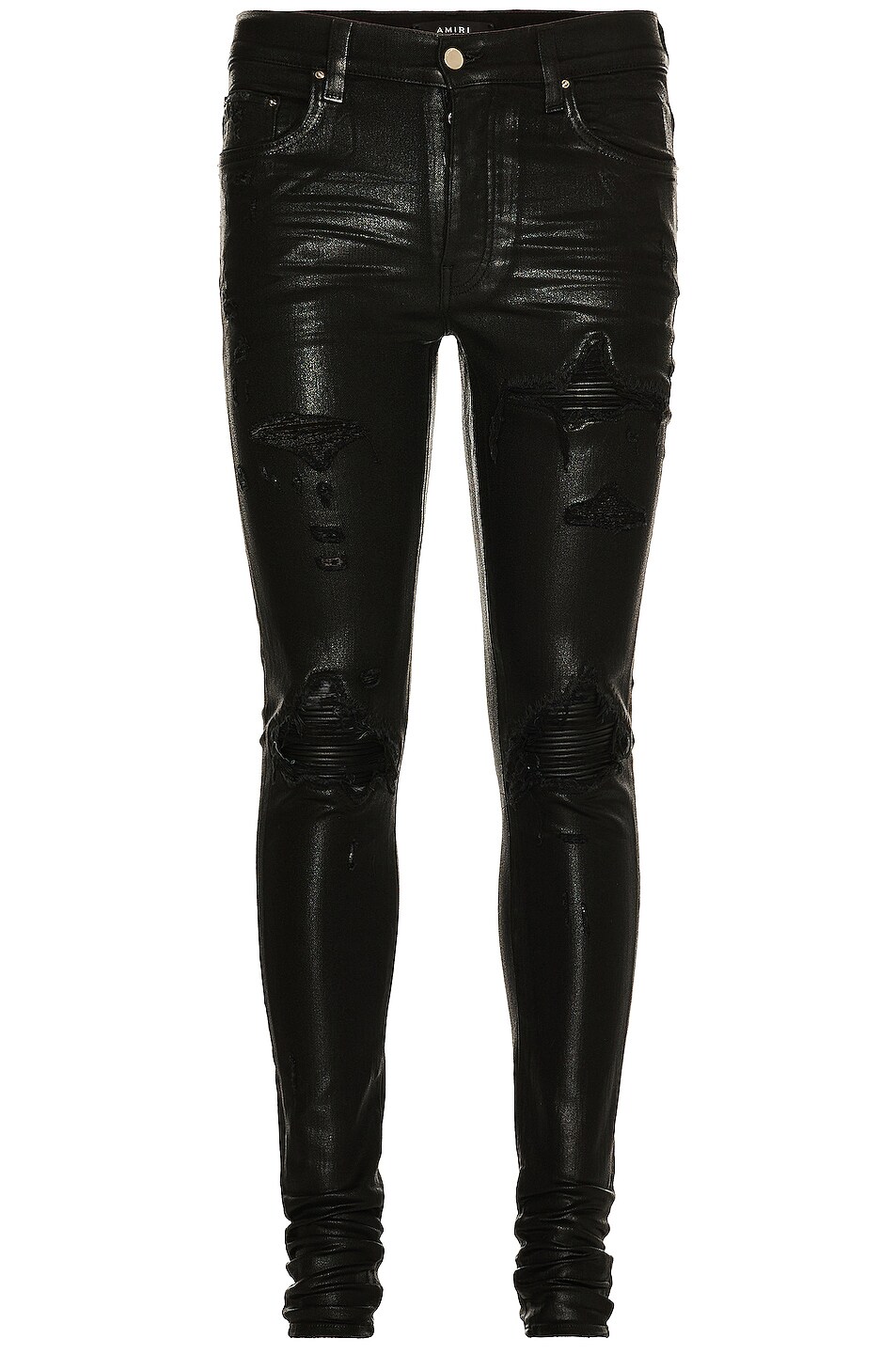 Image 1 of Amiri Coated MX1 Jean in Black