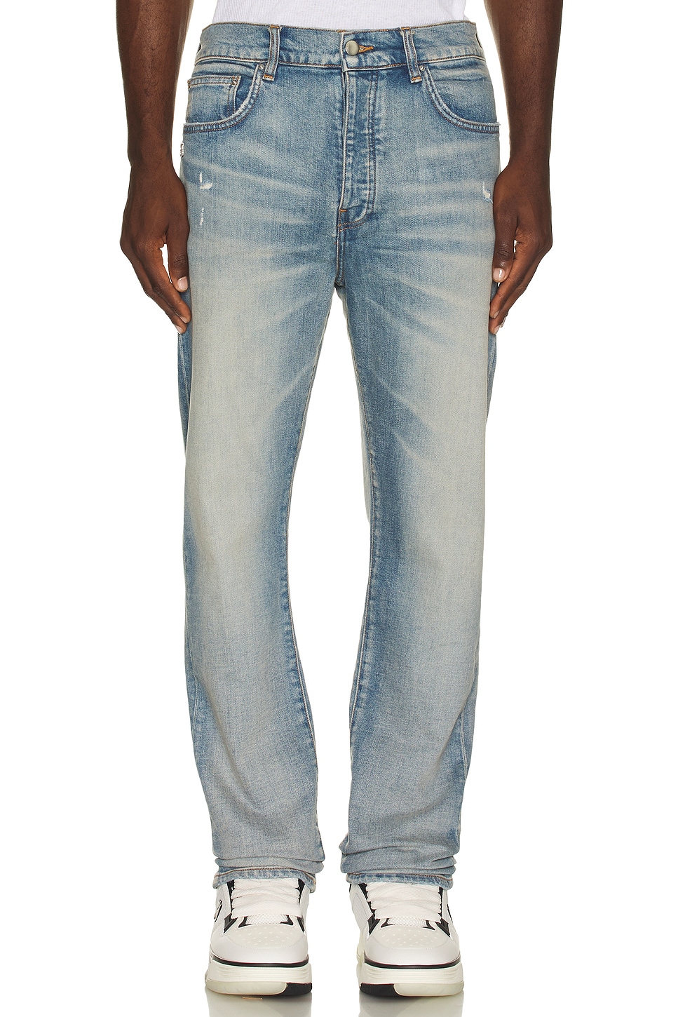 Amiri Slim Jeans in Antique Indigo | FWRD