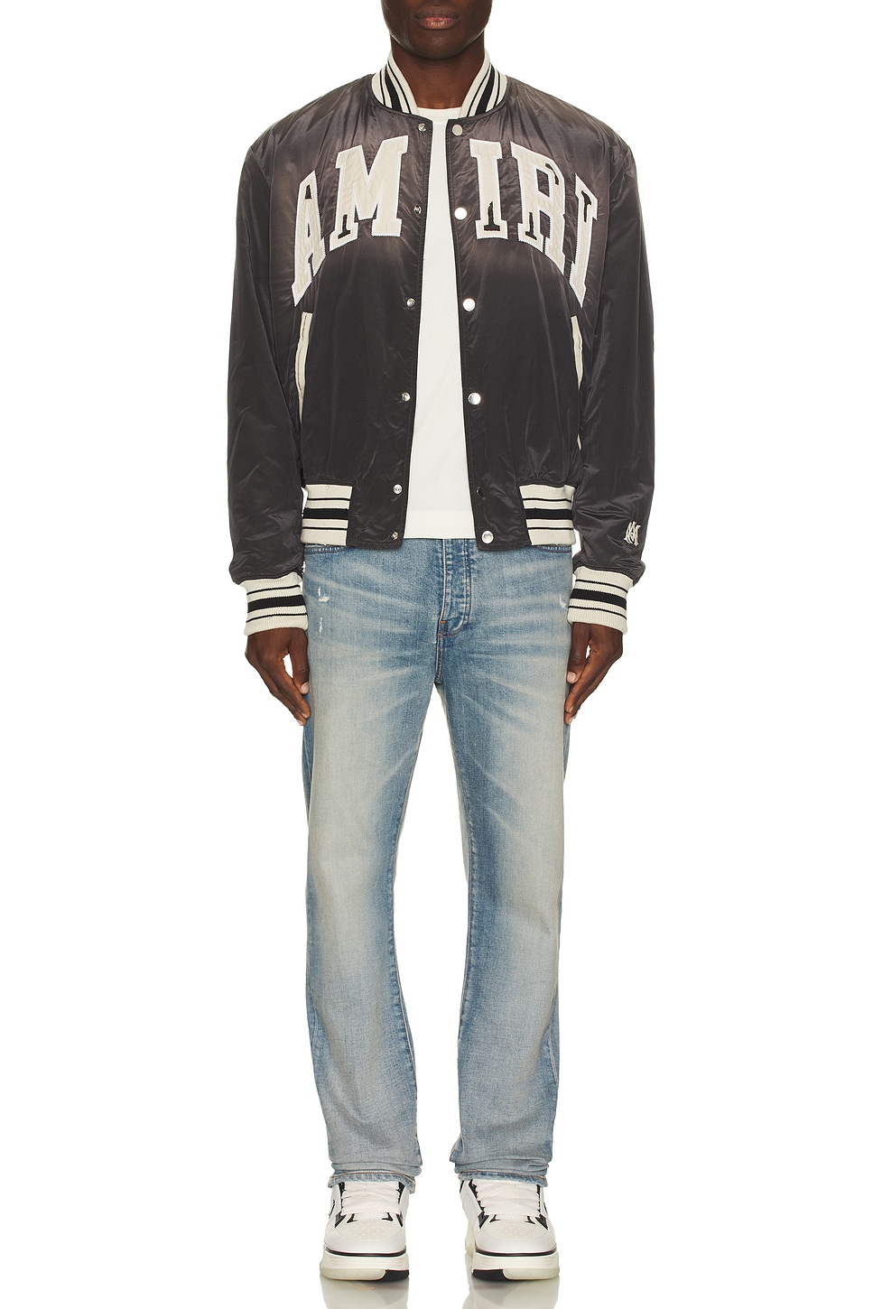 Image 1 of Amiri Slim Jeans in Antique Indigo