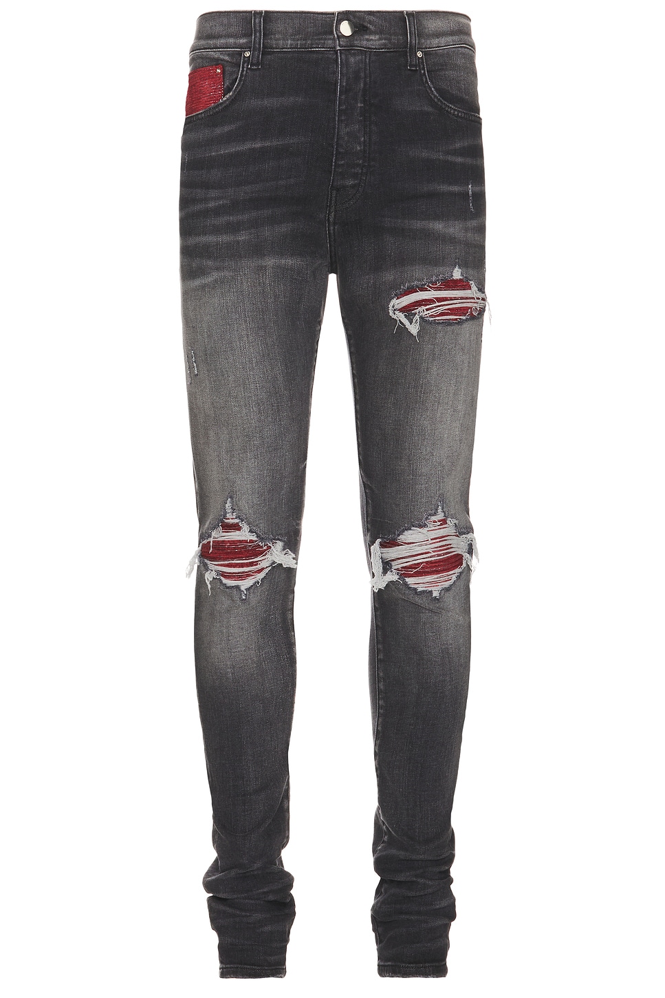 Image 1 of Amiri Lurex MX1 Jean in Rain Grey