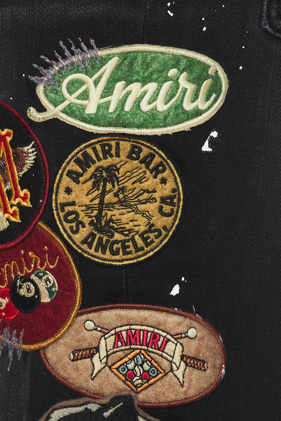 Vintage Patch Skinny Jeans - Thumbnail 4