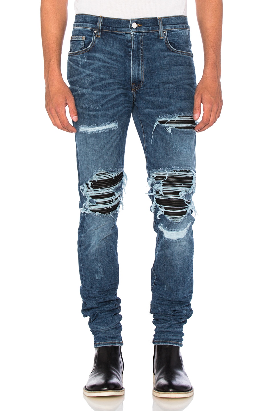 Amiri MX1 Jeans in Medium Indigo | FWRD