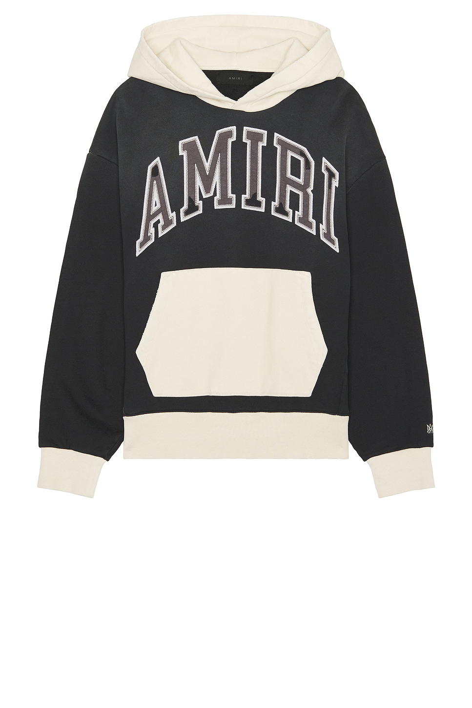 Image 1 of Amiri Vintage Oversized Hoodie in Black