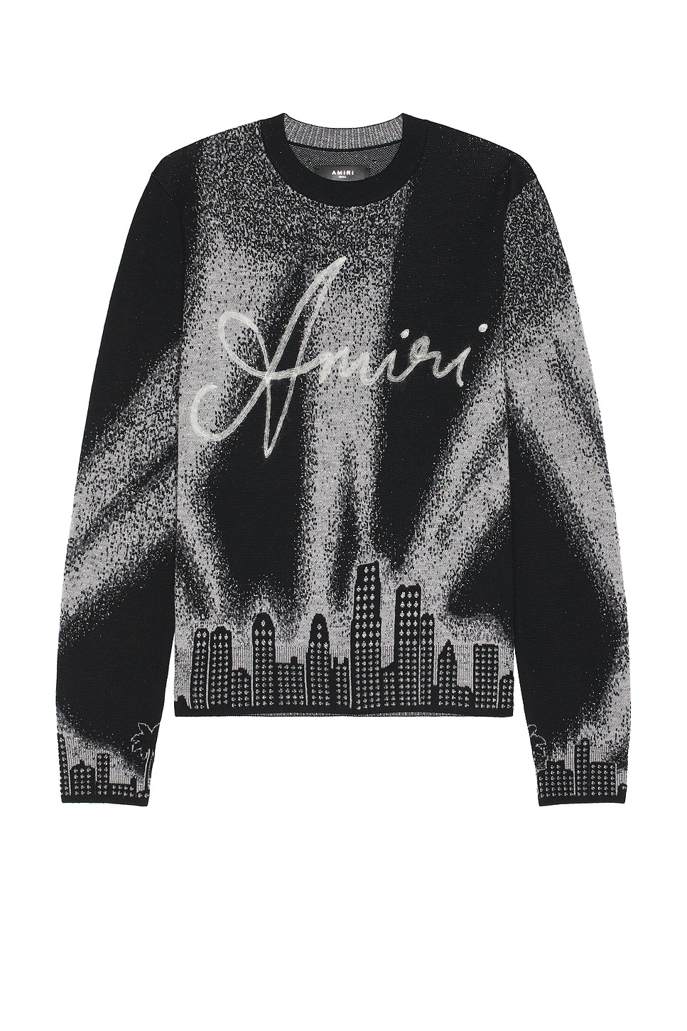 Image 1 of Amiri Spotlight Crewneck in Black