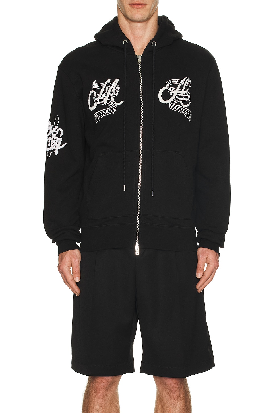 Music Club Zip Up Hoodie - Thumbnail 4
