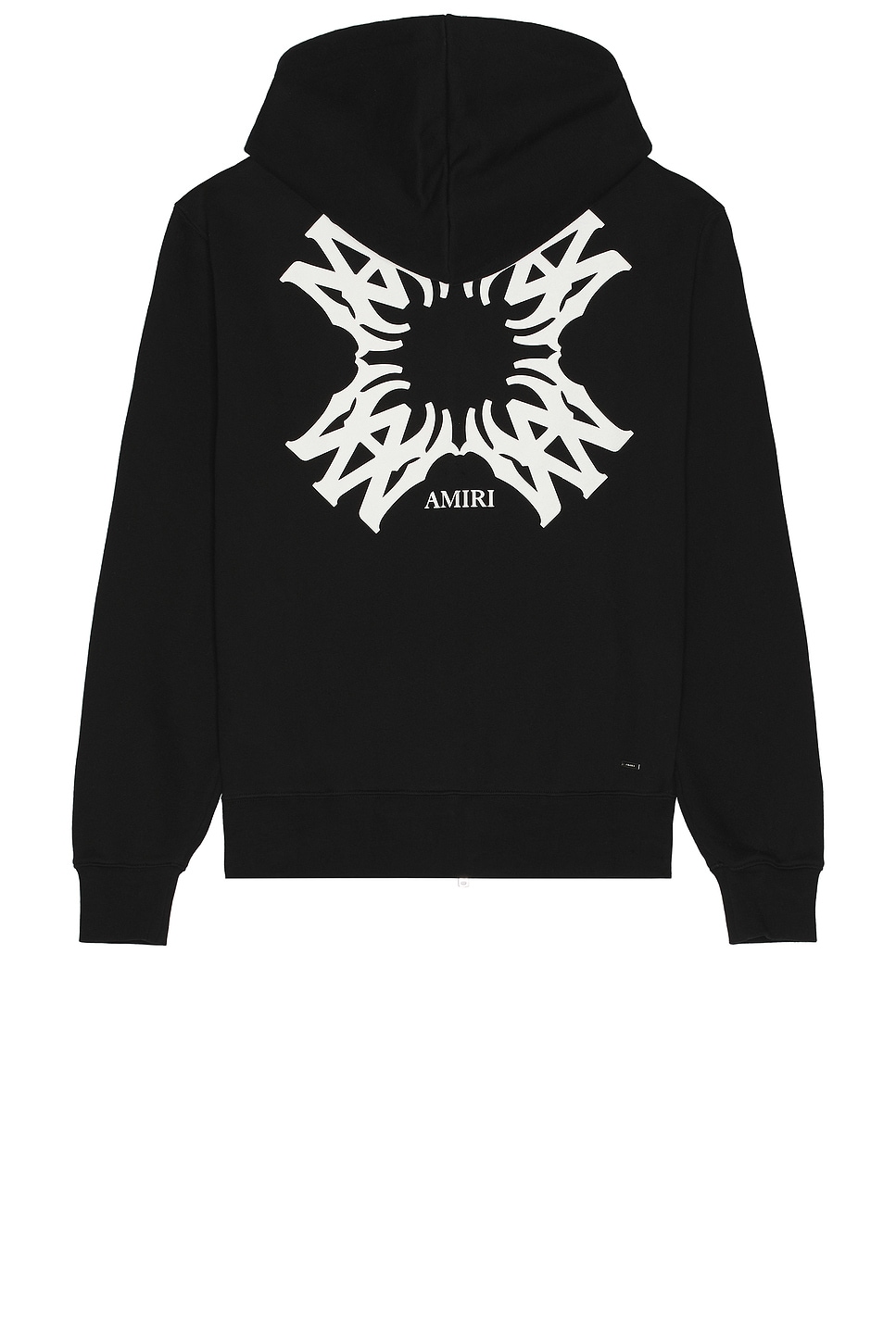 Amiri Ma Quad Zip Up Hoodie In Black