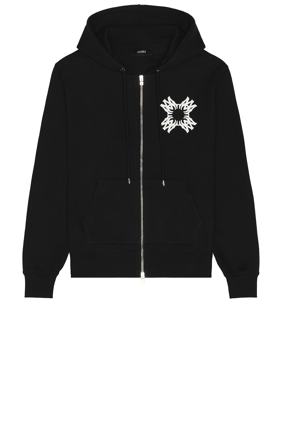 Amiri Ma Quad Zip Up Hoodie In Black