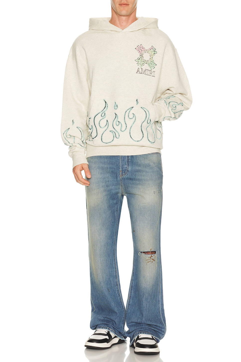 Amiri MA Quad Flames Hoodie | Thumbnail 4 Amiri MA Quad Flames Hoodie | Thumbnail 4