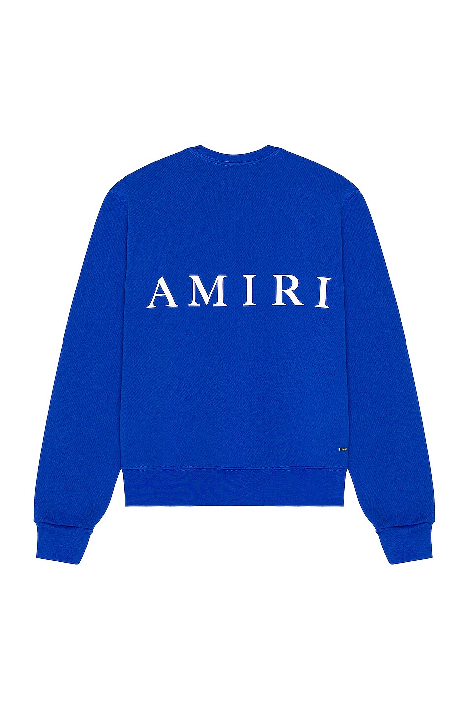 Image 1 of Amiri Ma Core Logo Crew in Princess Blue & White