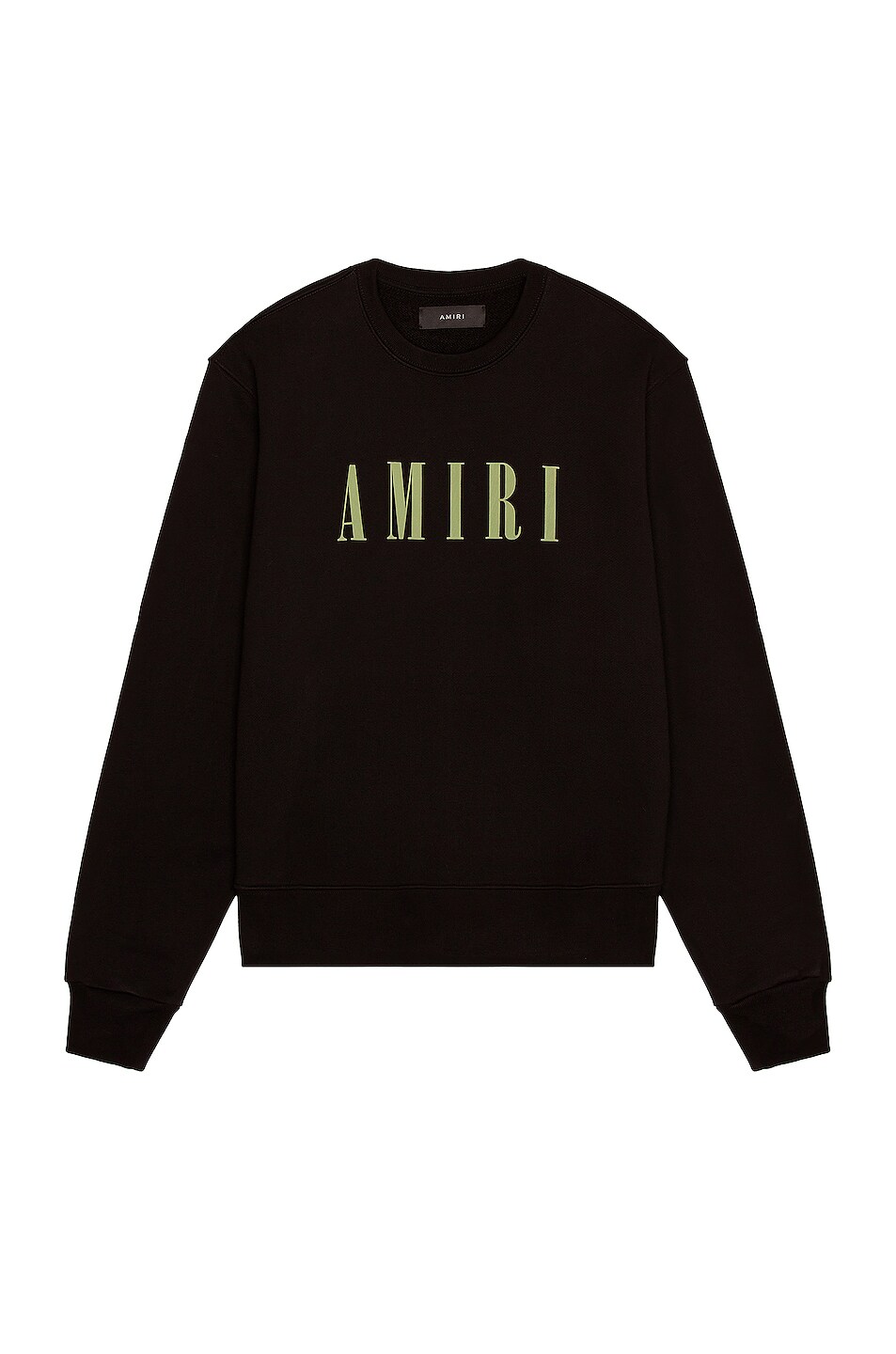 Image 1 of Amiri Core Logo Crew Neck Sweatshirt in Black