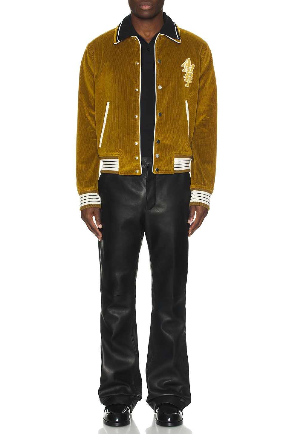 Image 1 of Amiri Corduroy Teddy Jacket in Chai Tea