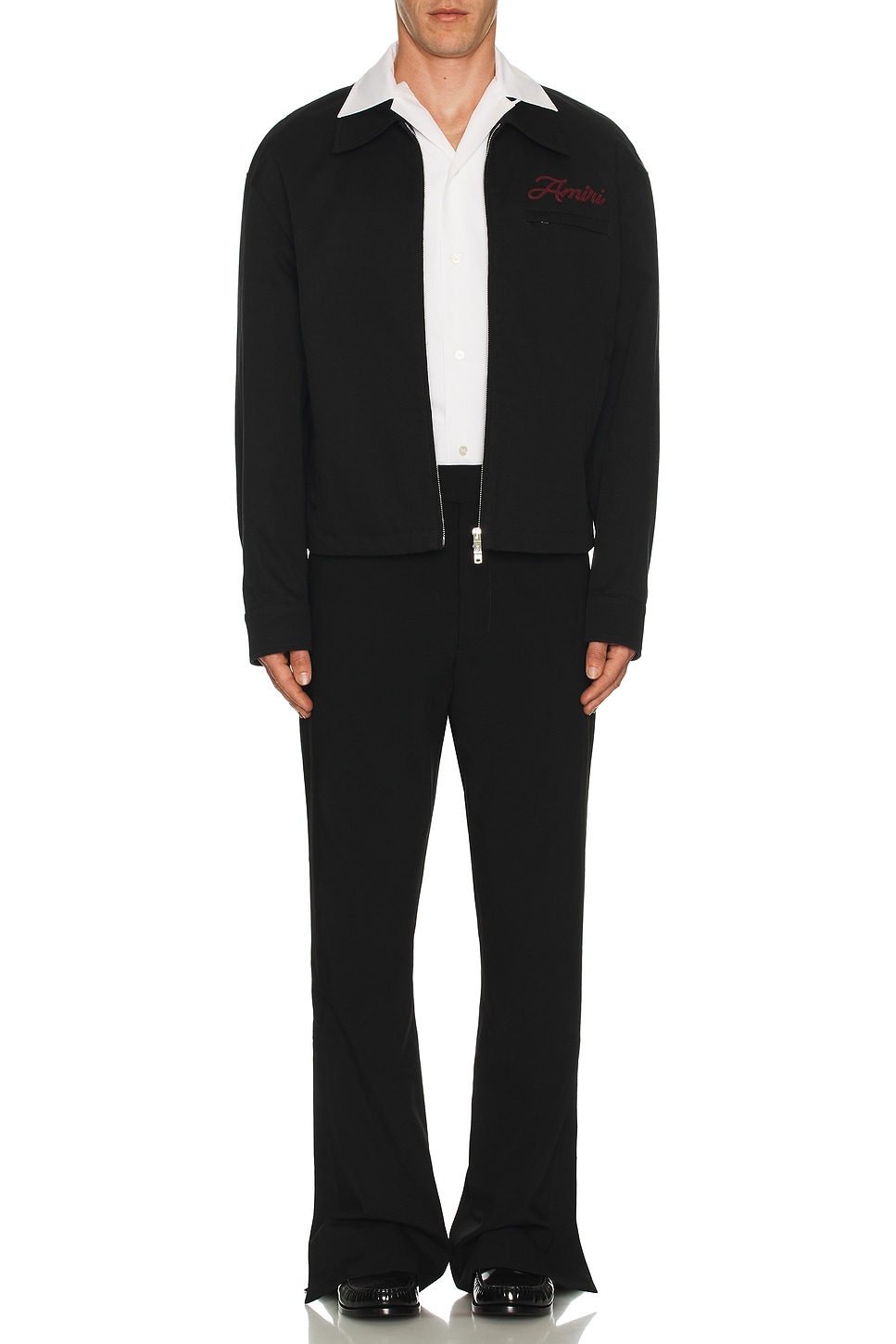 Image 1 of Amiri Zip Blouson in Black