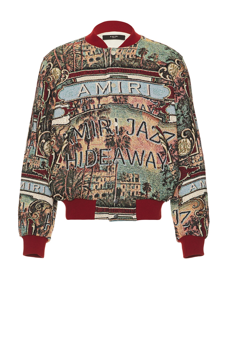 Jazz Hideaway Bomber Jacket in Blue