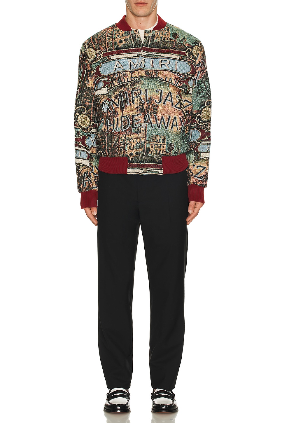 Image 1 of Amiri Jazz Hideaway Bomber Jacket in Multi