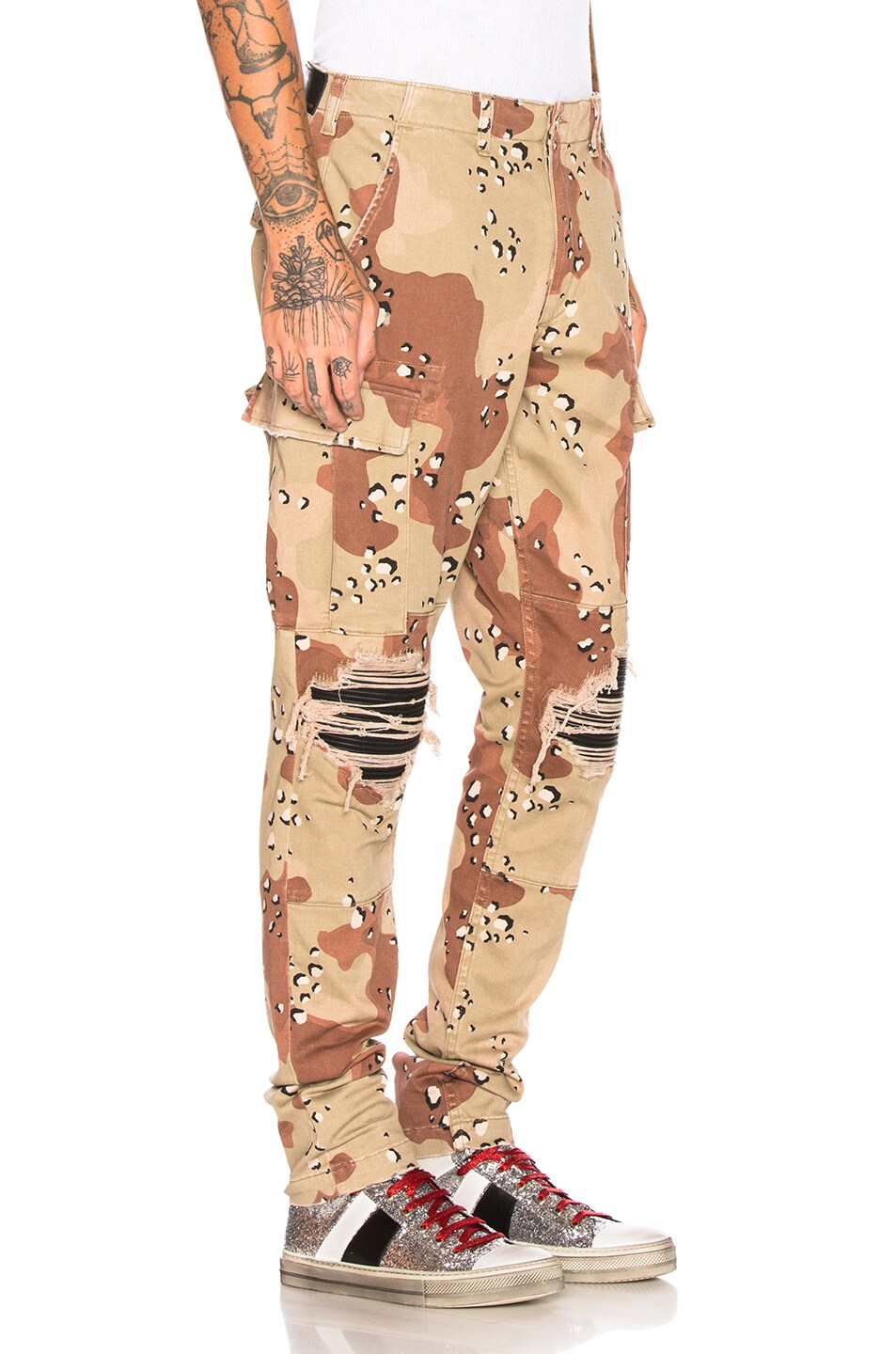 amiri camo pants