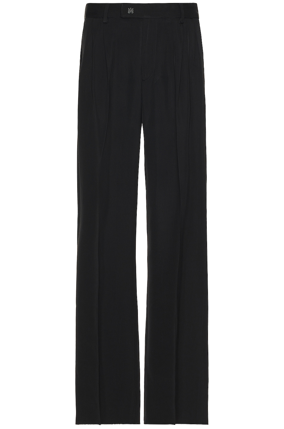 Image 1 of Amiri Double Pleated Trousers in Black