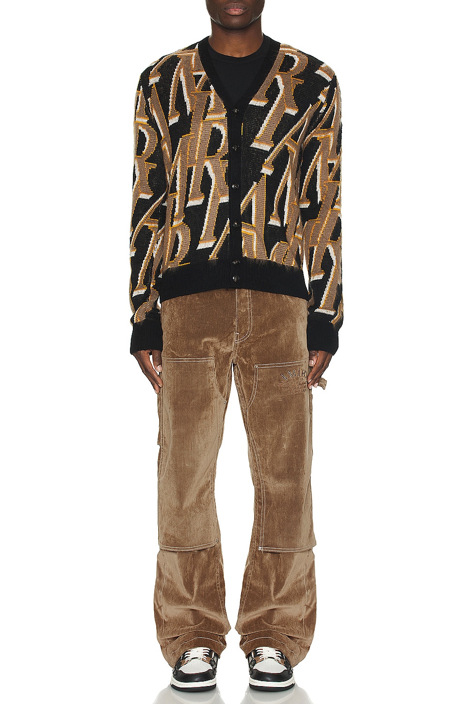 Image 1 of Amiri Flocked Carpenter Pant in Tan