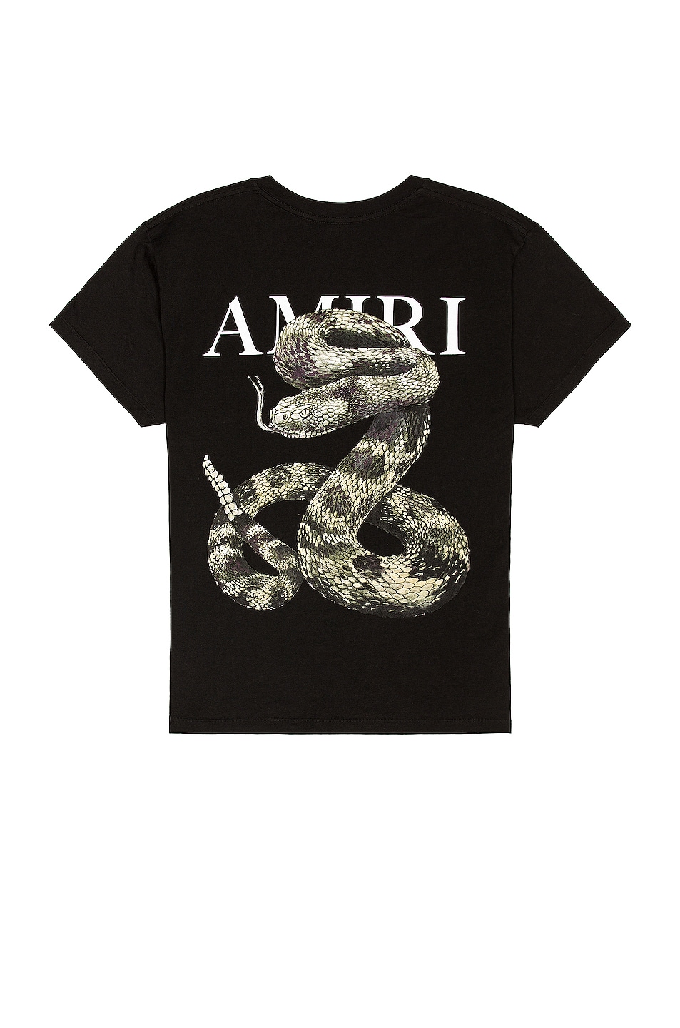 Image 1 of Amiri Snake Tee in Black