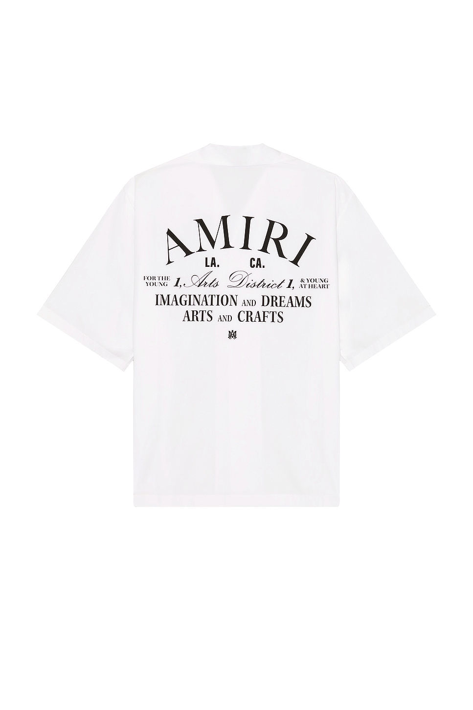 Image 1 of Amiri Arts District Camp Shirt in White