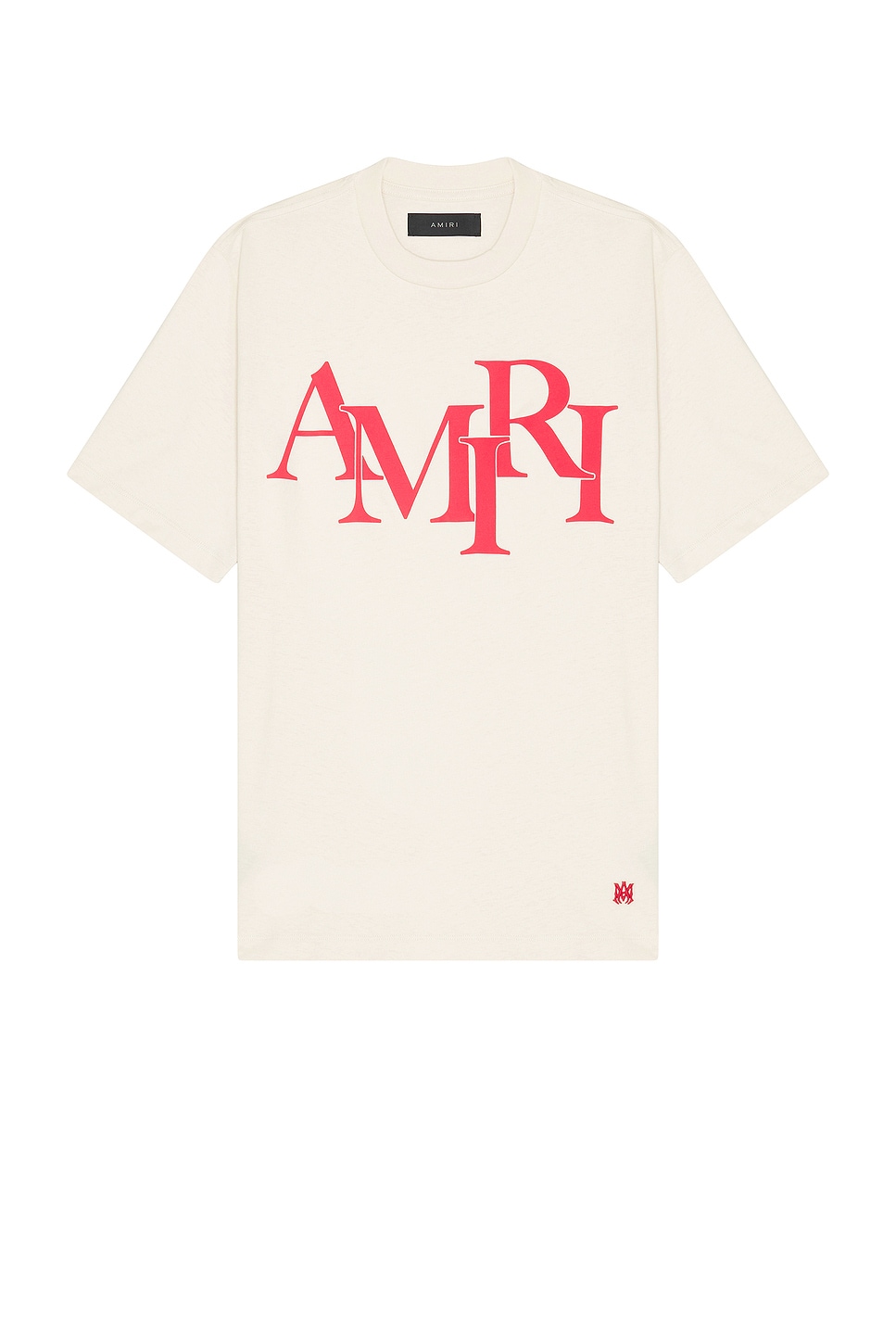 Image 1 of Amiri Staggered Tee in Birch