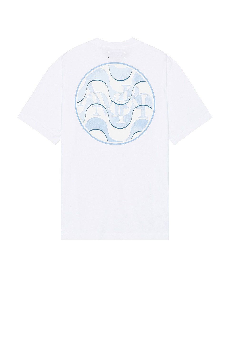 Image 1 of Amiri Staggered Wave Tee in White