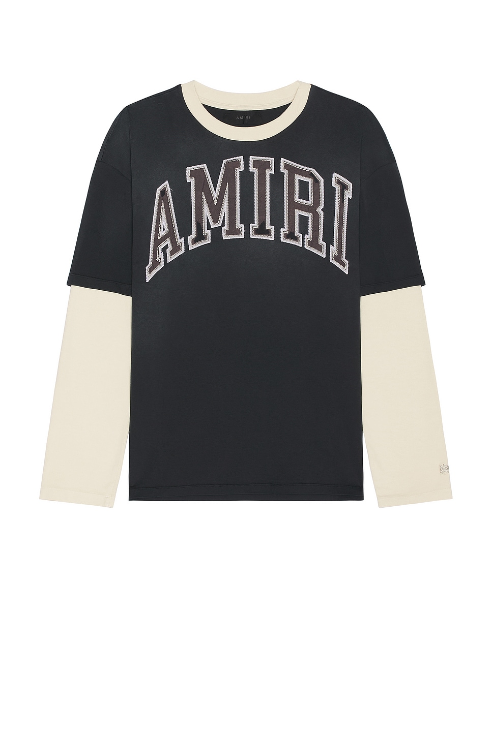 Image 1 of Amiri Vintage Long Sleeve Tee in Black