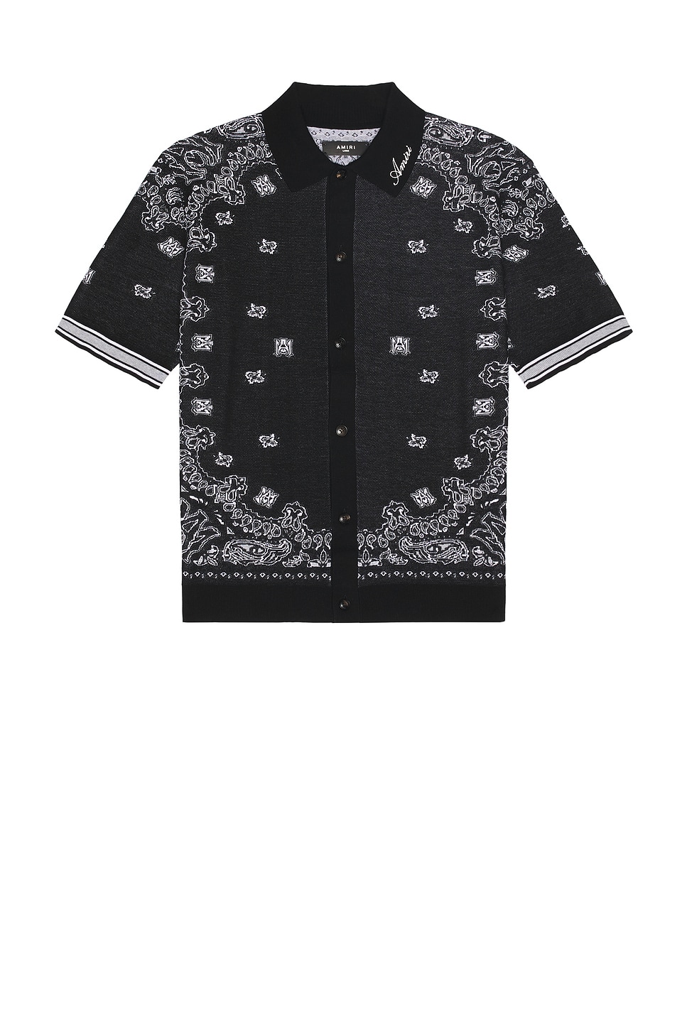 Image 1 of Amiri Bandana Shirt in Black