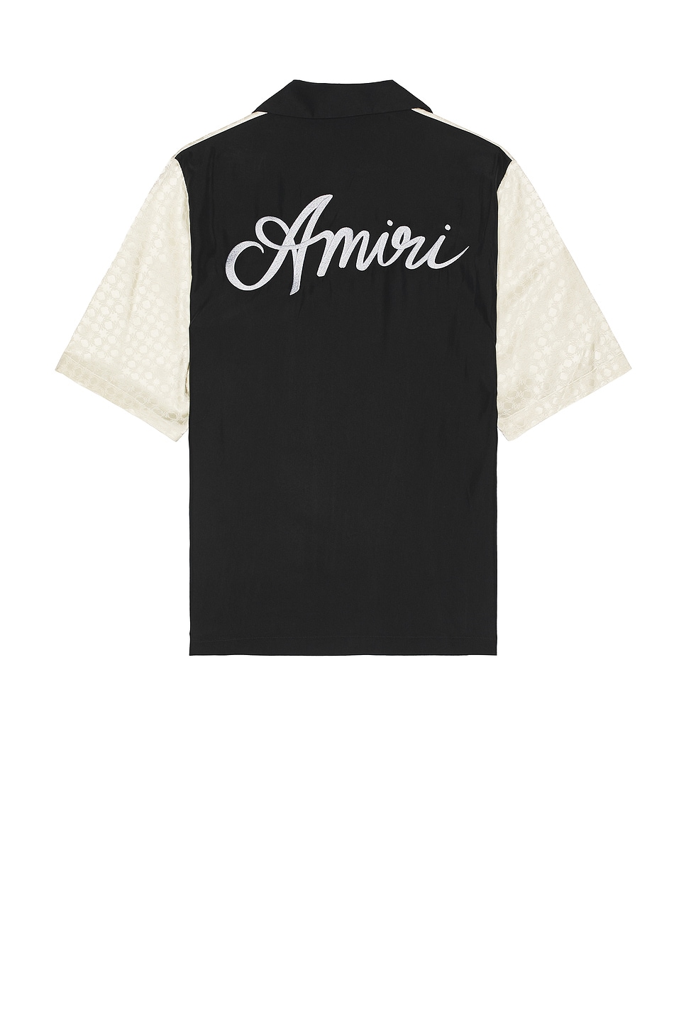 Shop Amiri Ma Quad Yoke Camp Shirt In Black