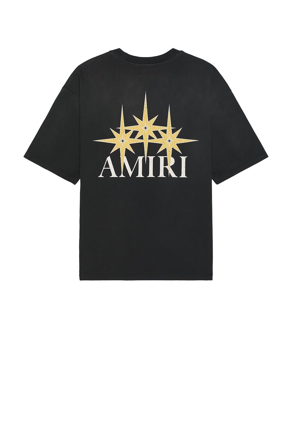 Image 1 of Amiri Starburst Oversized Tee in Black