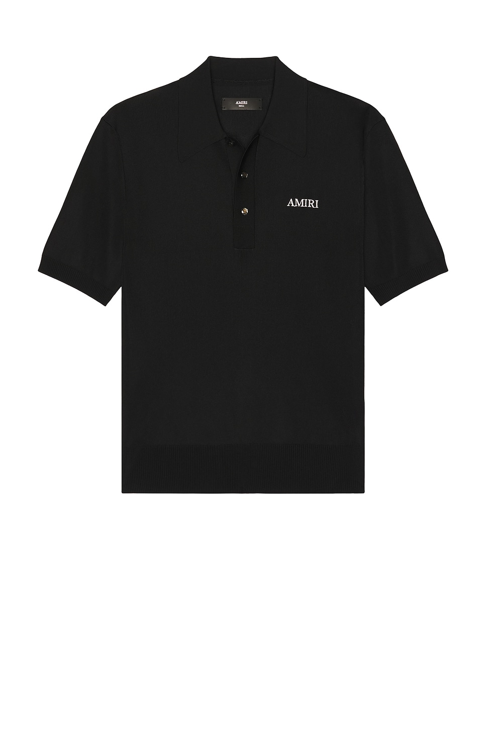 Image 1 of Amiri Spirit Polo in Black