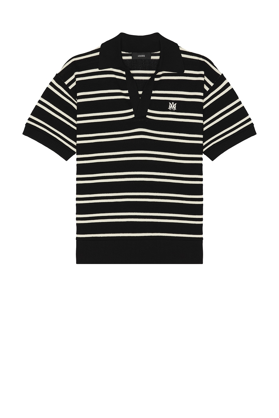 Amiri MA Stripe Knit Polo | Thumbnail 4 Amiri MA Stripe Knit Polo | Thumbnail 4