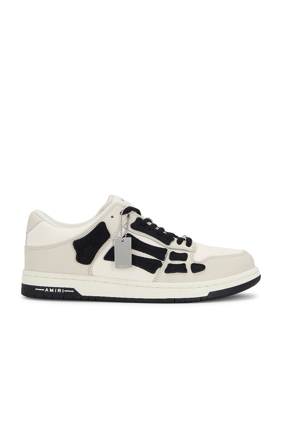 Amiri Chunky Skeleton Top Low Sneaker in Beige | FWRD