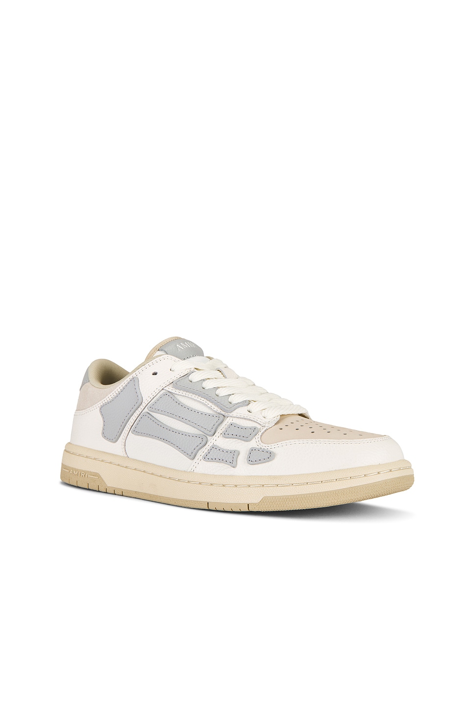 Amiri Skel Top Low Sneakers In Neutral