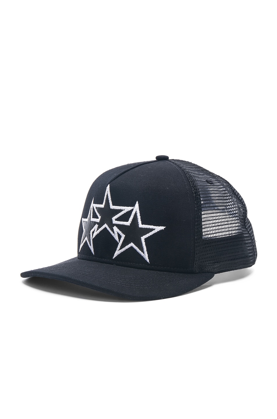 Amiri Star Trucker Hat in Black | FWRD