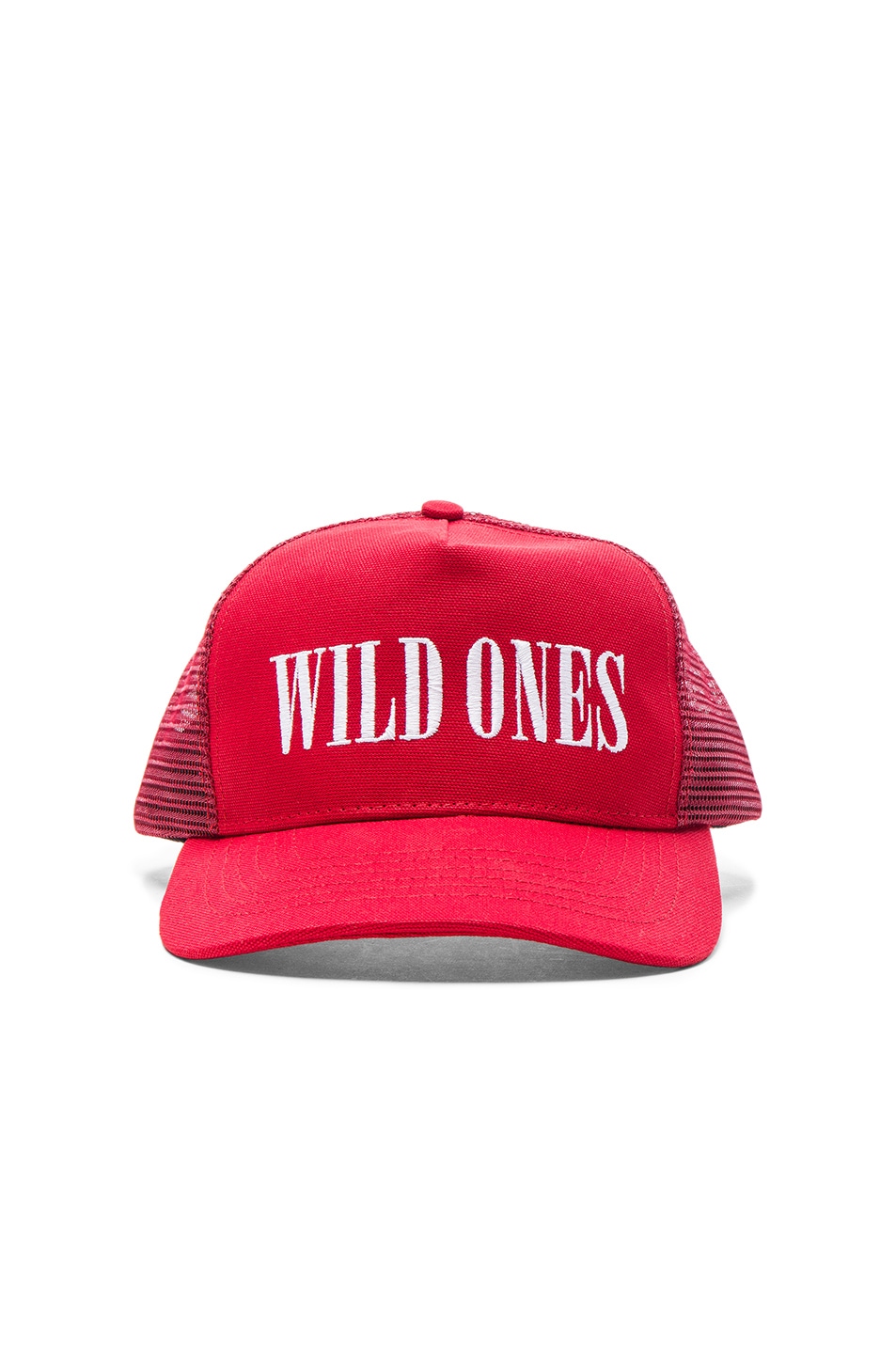 Image 1 of Amiri Wild Ones Trucker Hat in Red