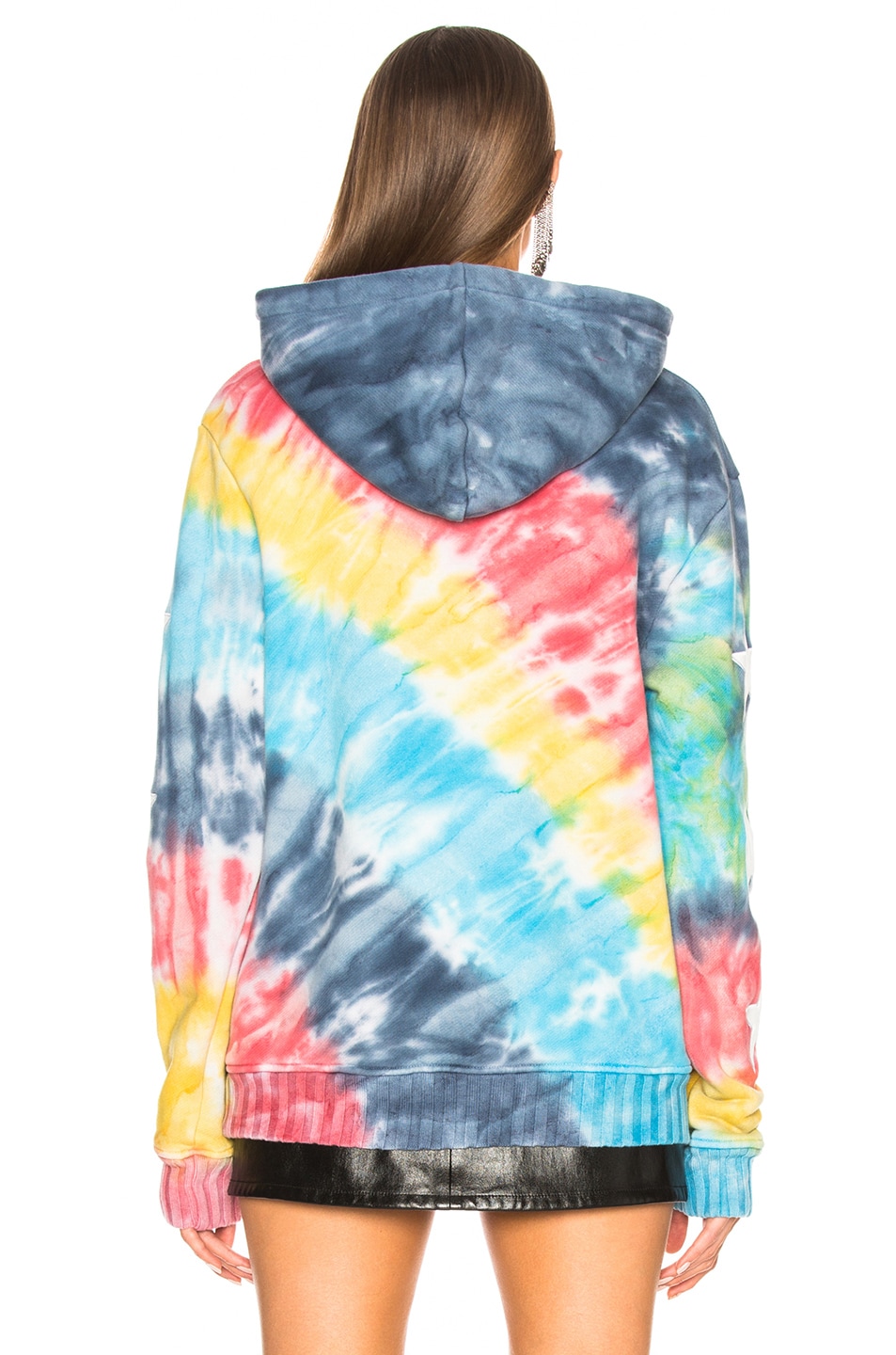 amiri rainbow hoodie