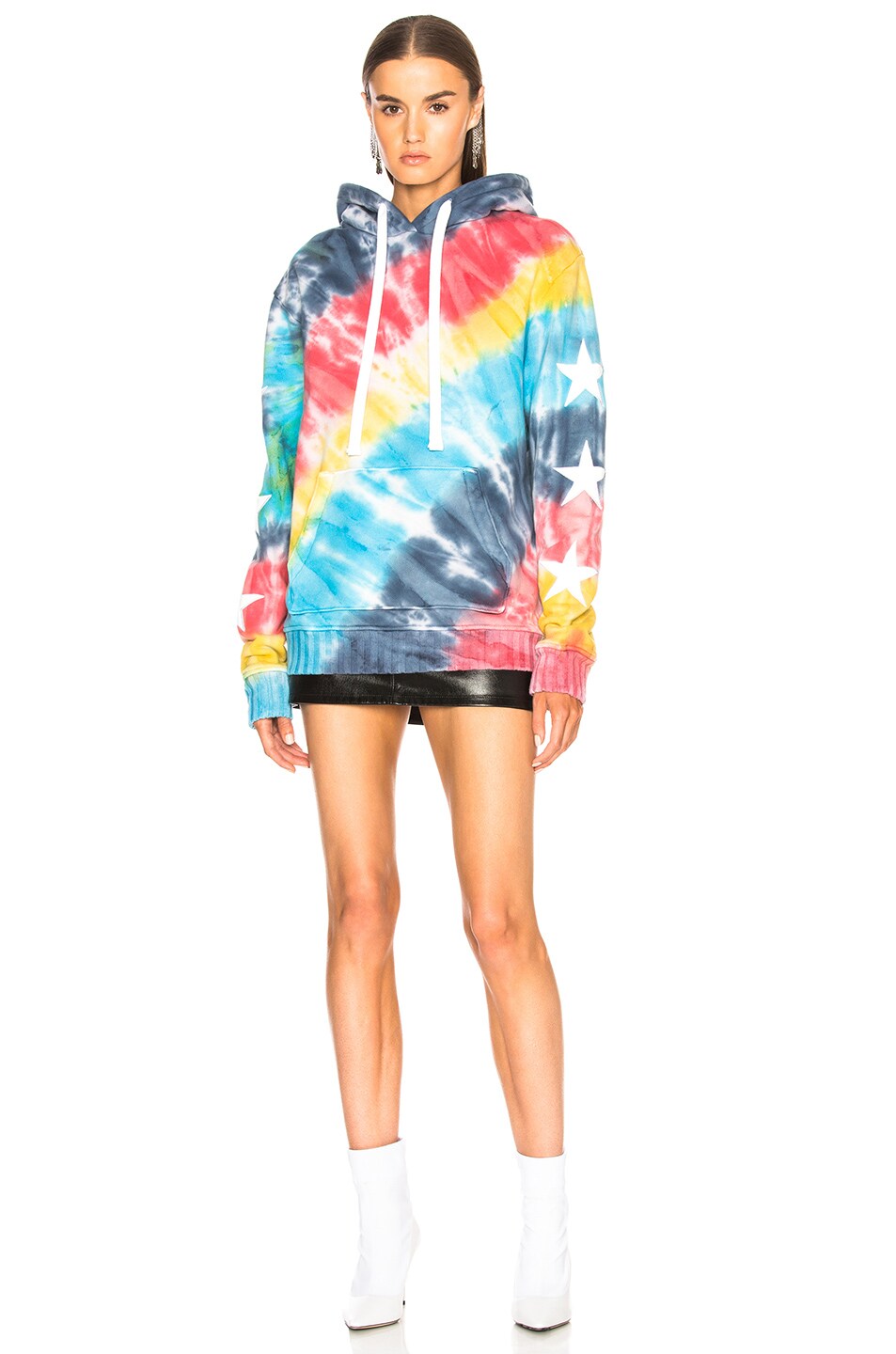 amiri rainbow hoodie