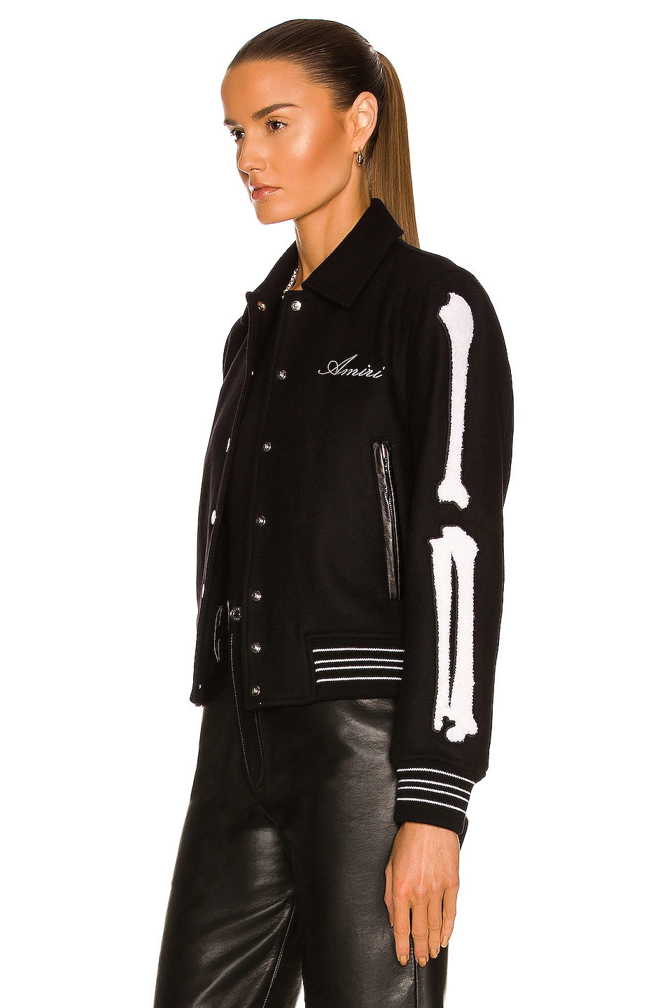 AMIRI Bones Varsity Jacket