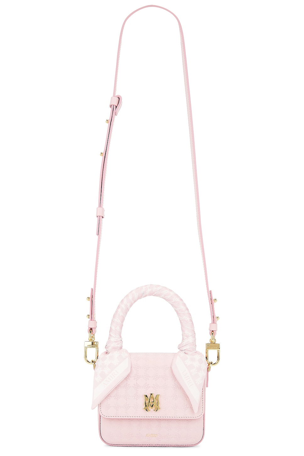 Mirco Top Handle Bag in Pink