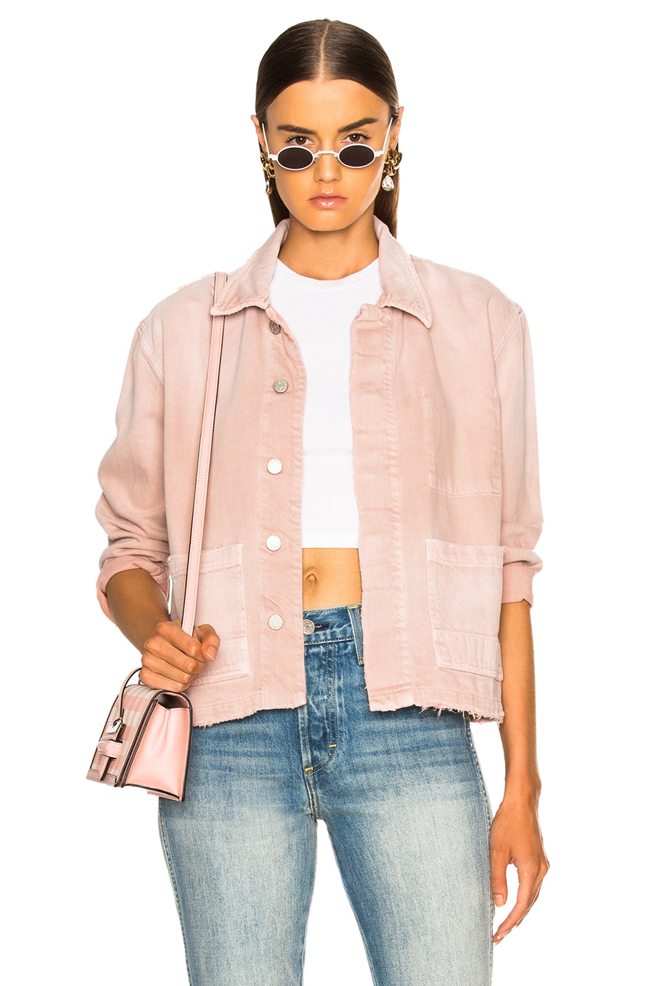 Image 1 of AMO Scout Jacket in Rose Gold