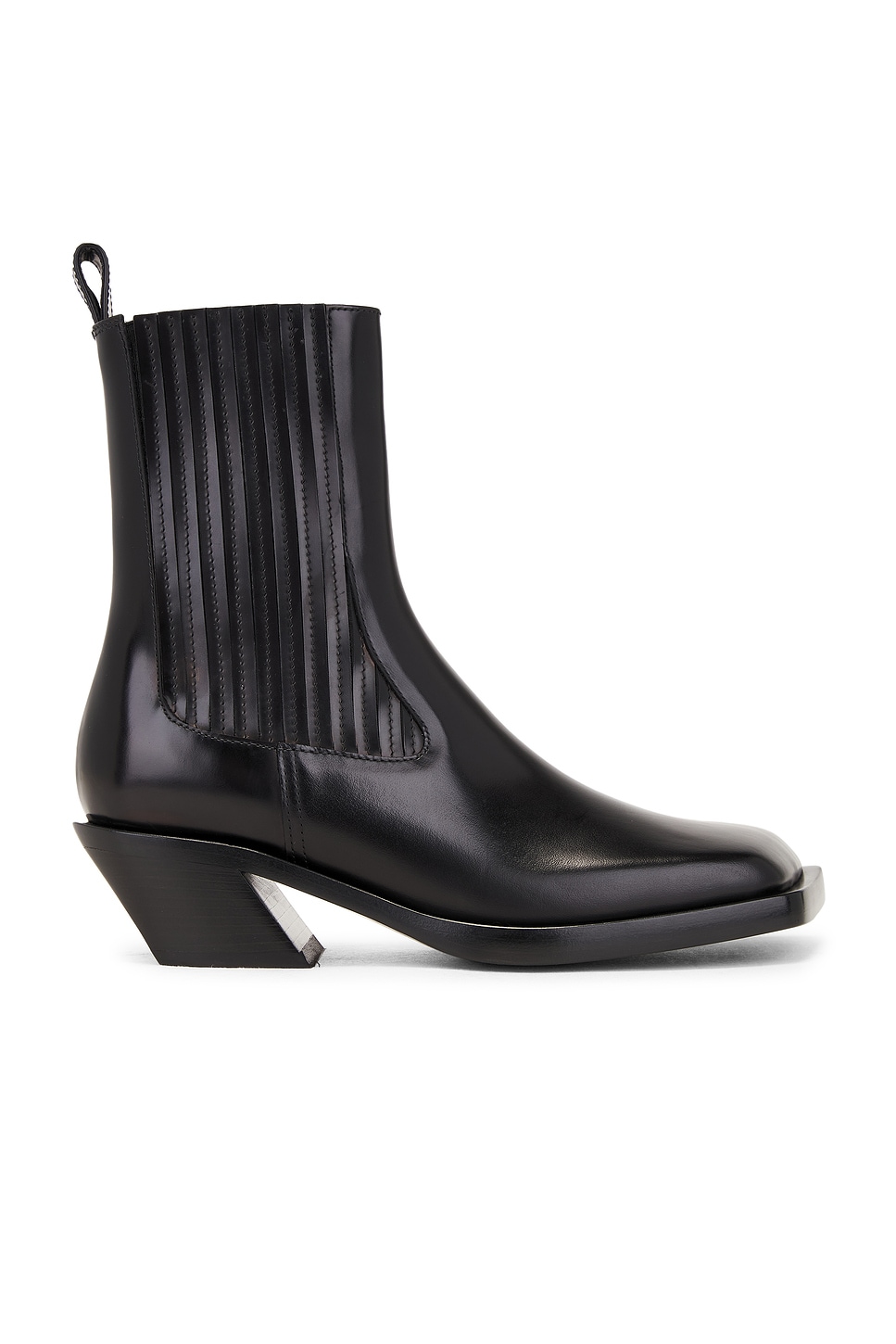 Image 1 of AMINA MUADDI Chiara 40 Chelsea Boot in Black