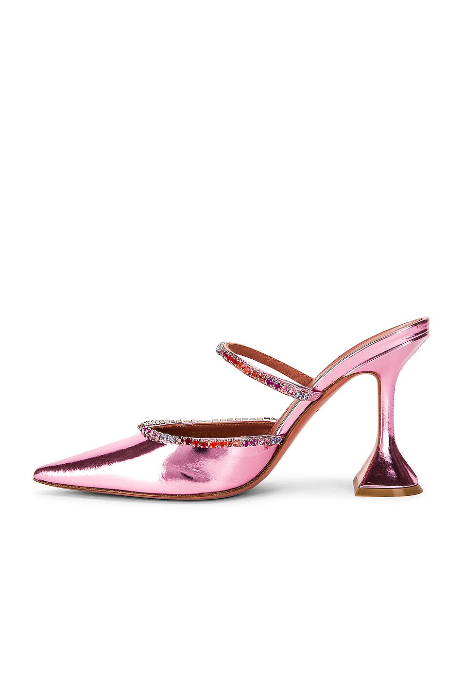 amina muaddi pink gilda