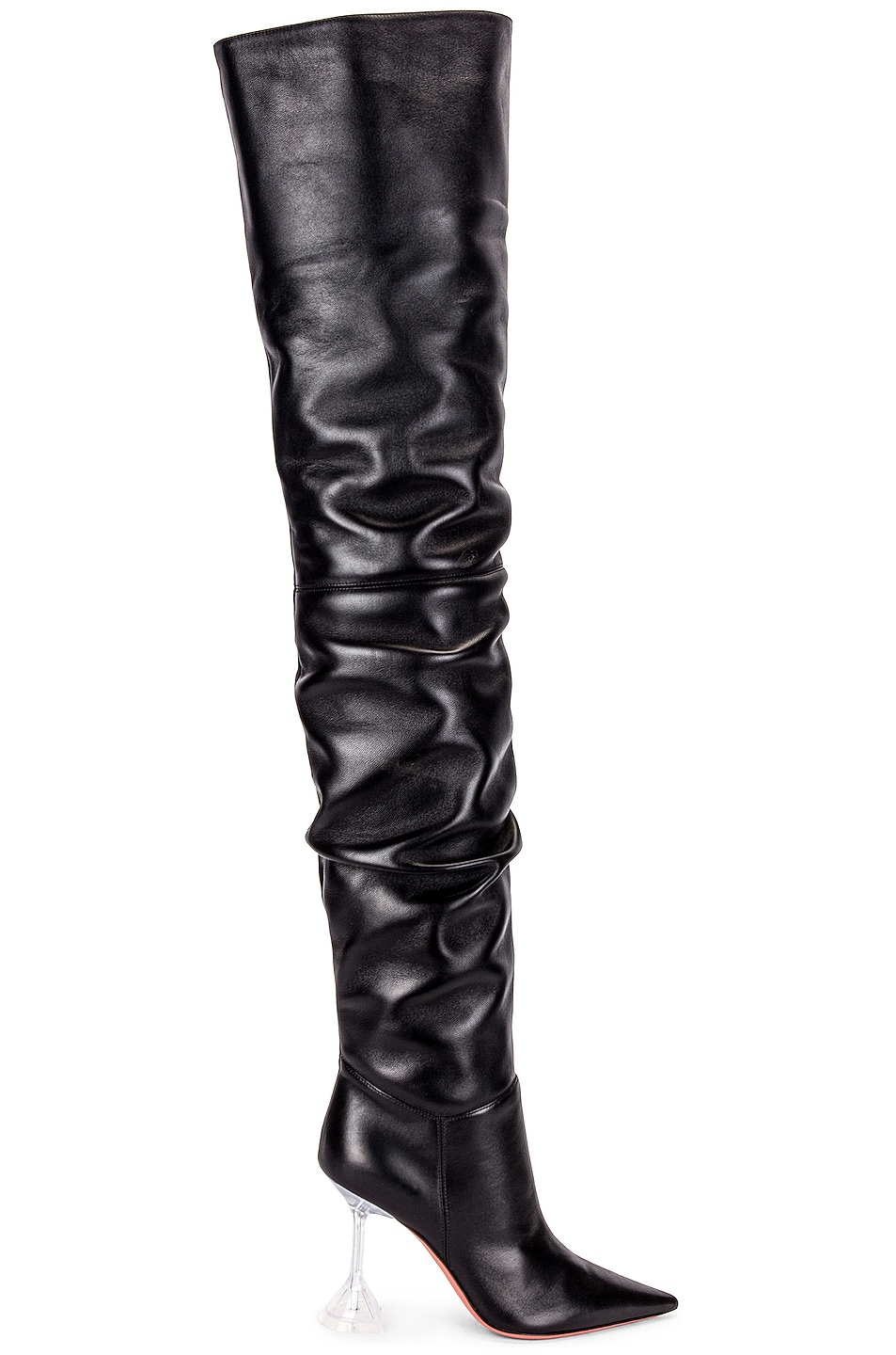 AMINA MUADDI Olivia Nappa Boot in Black | FWRD