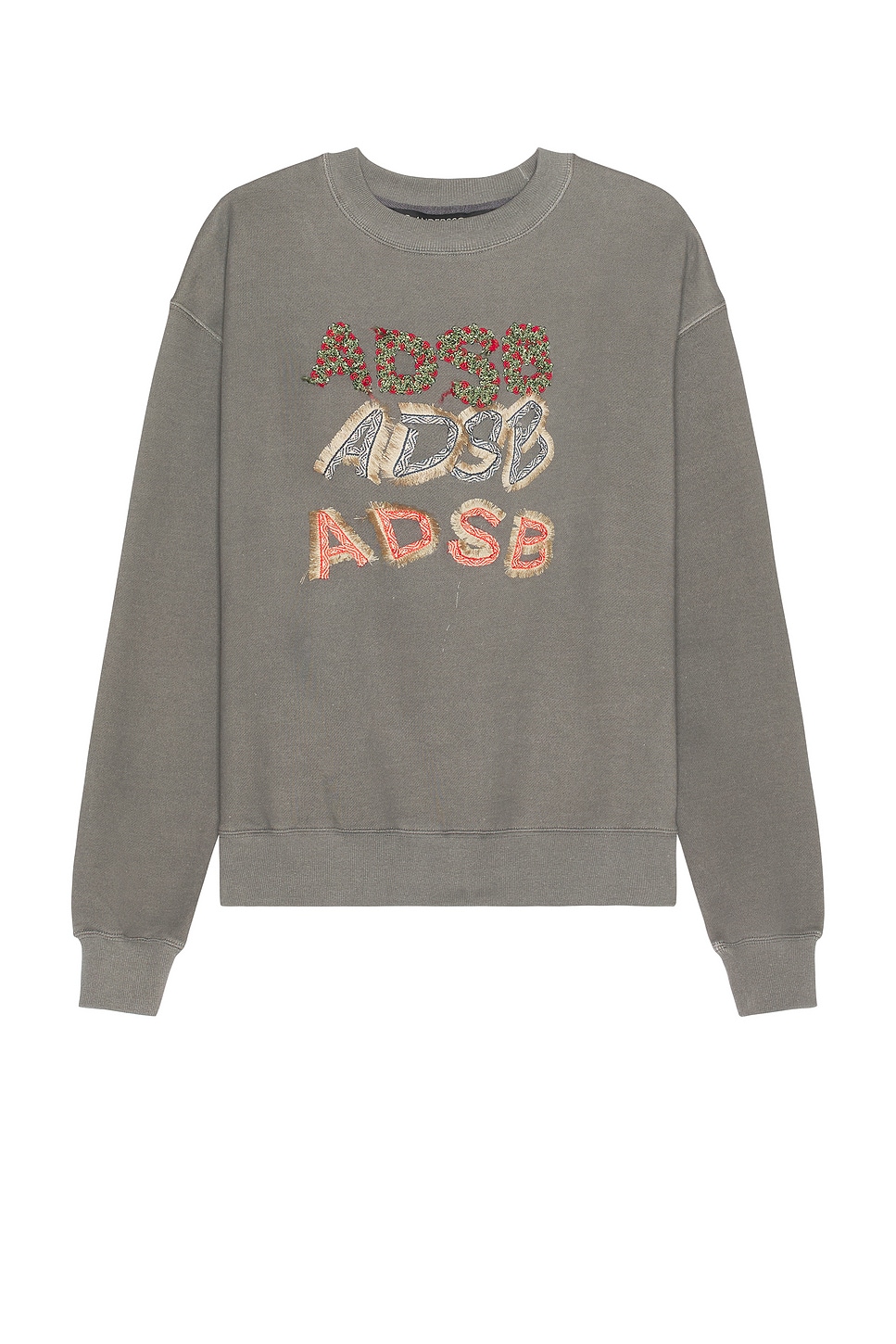 Image 1 of Andersson Bell Adsb Patch Logo Sweatshirt in Charcoal