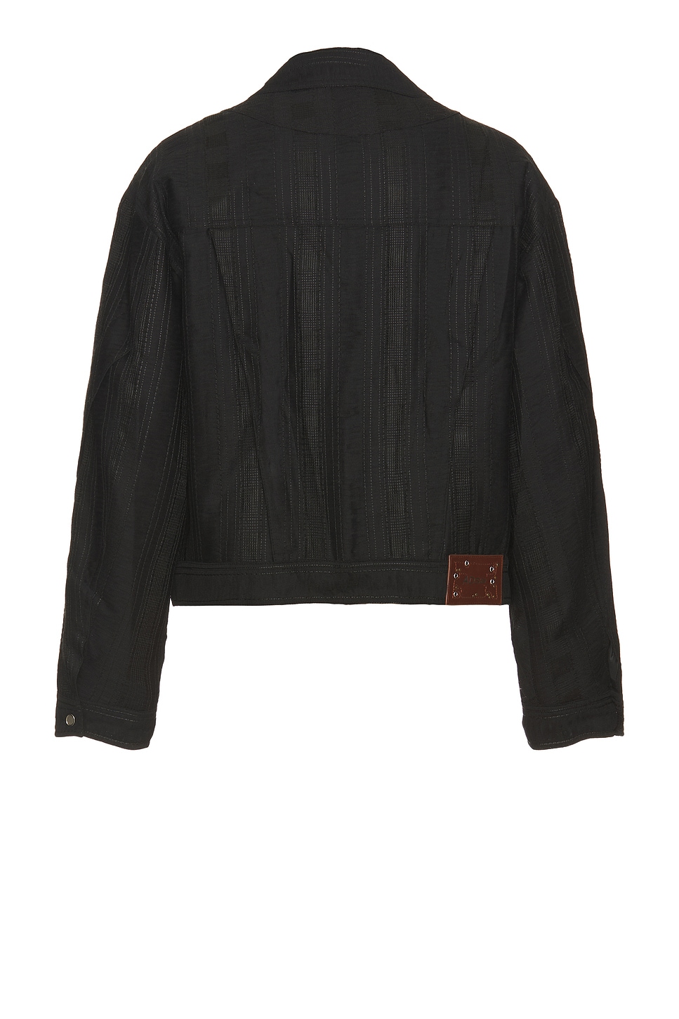 ANDERSSON BELL FABRIAN SHEER ZIP UP JACKET 